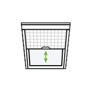 Insektenschutz-Dachfensterrollo